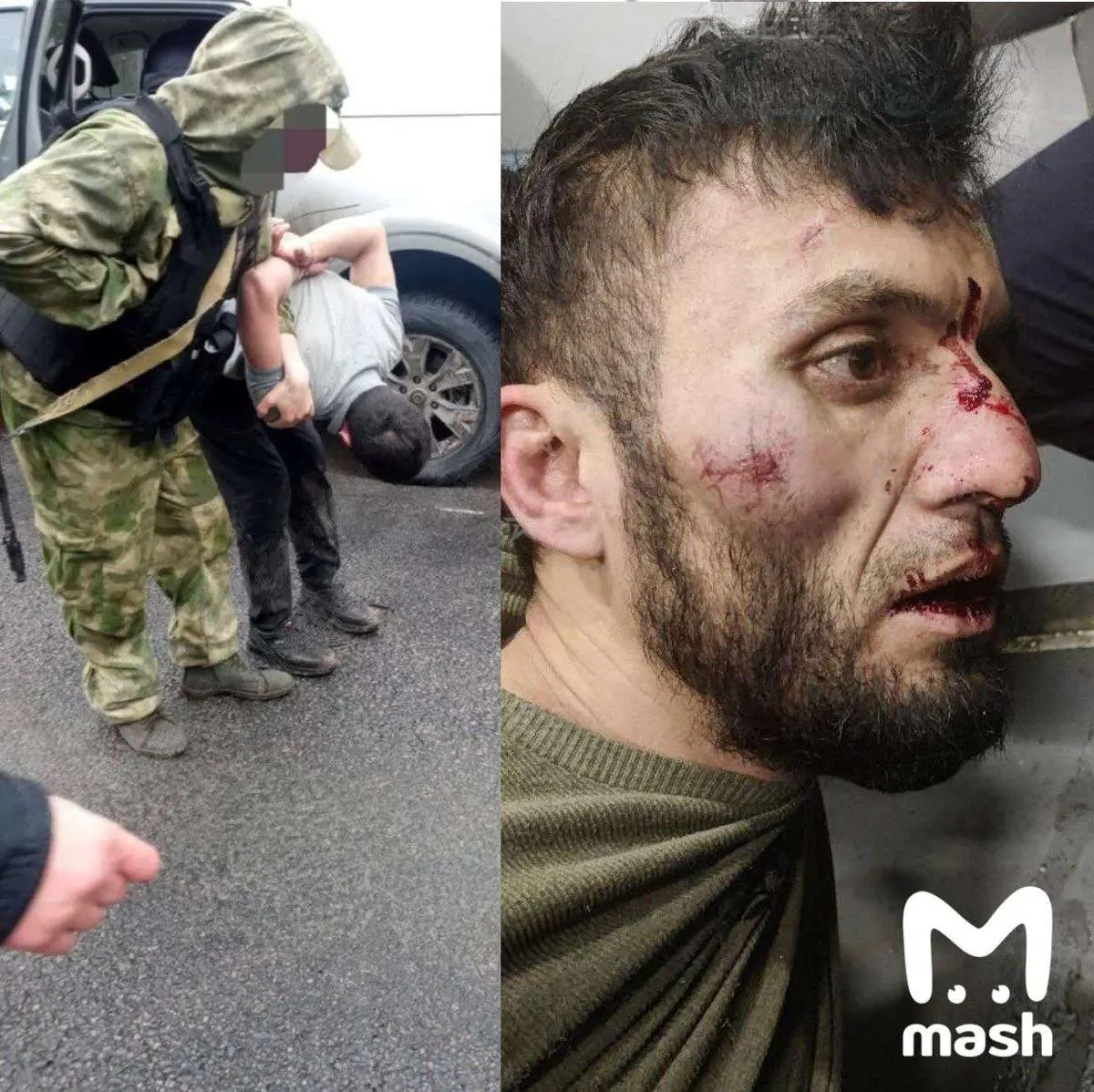 تصویری از دومین تروریست بازداشت شده در مسکو/ عکس