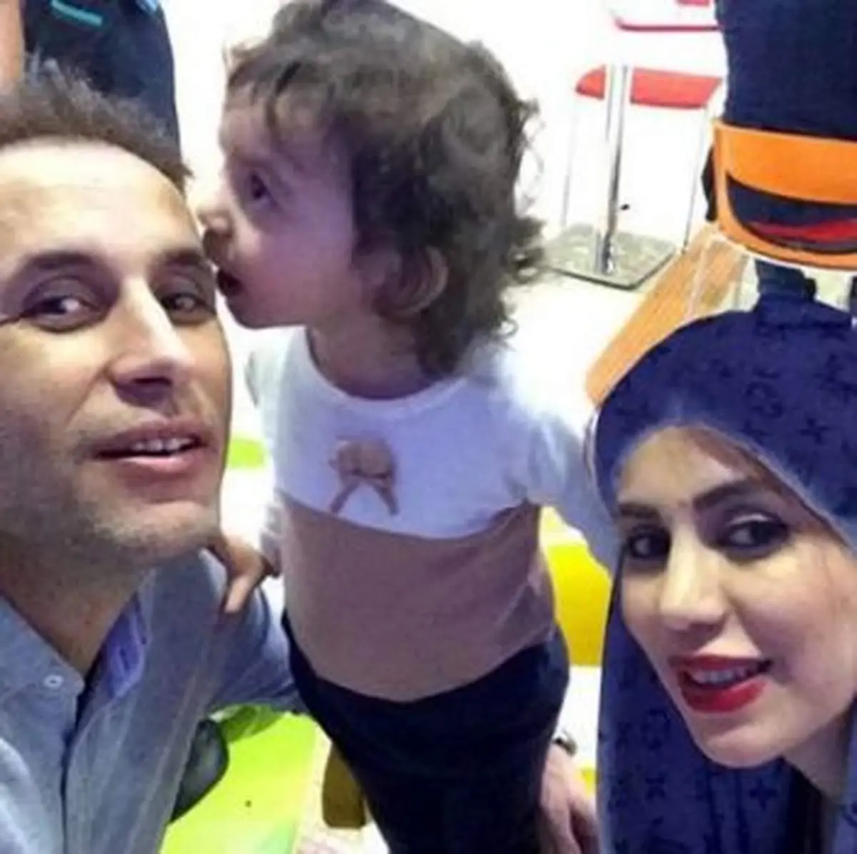 یحیی گل محمدی و همسرش لیلا حق نظری/ تصاویر