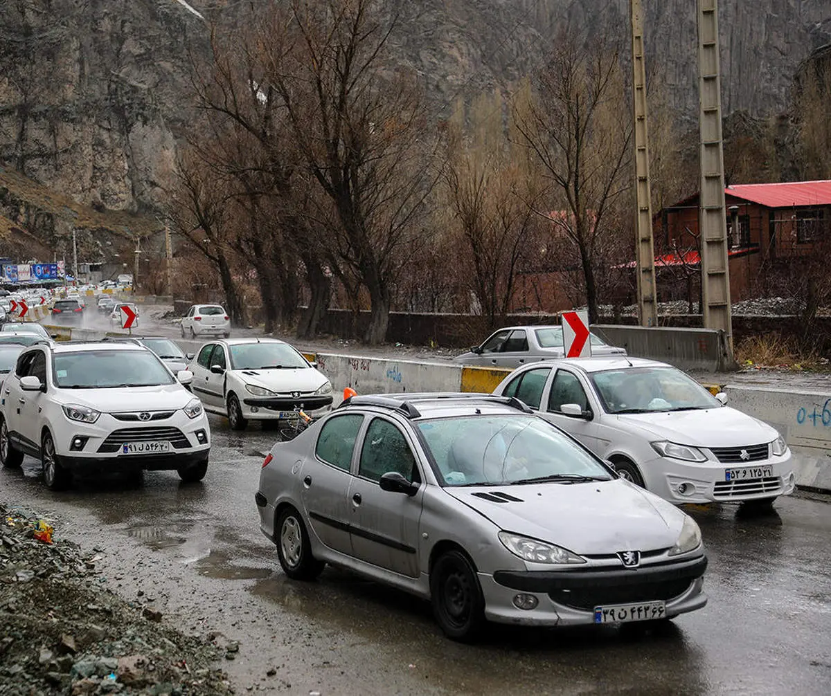 پیشبینی باران در محورهای شمالی کشور