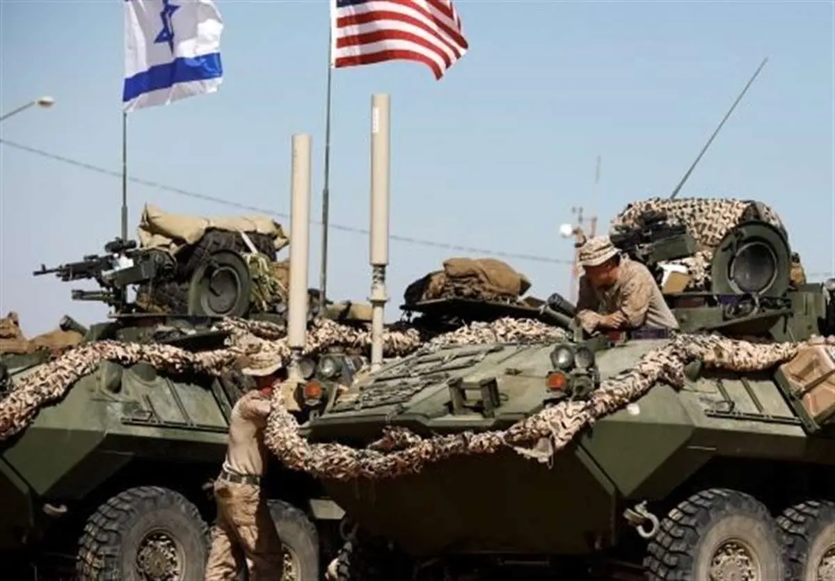نظامیان آمریکایی به کمک سربازان اسرائیلی آمدند