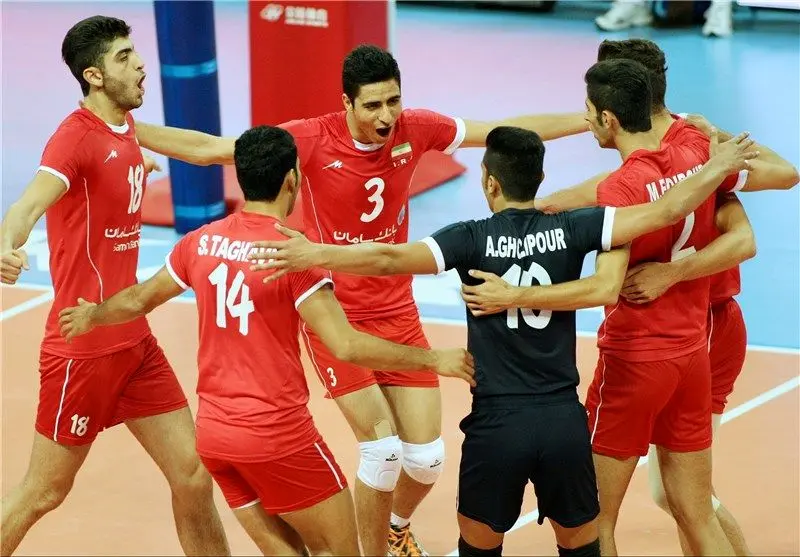 عنوان قهرمانی از آن تیم ملی والیبال ایران