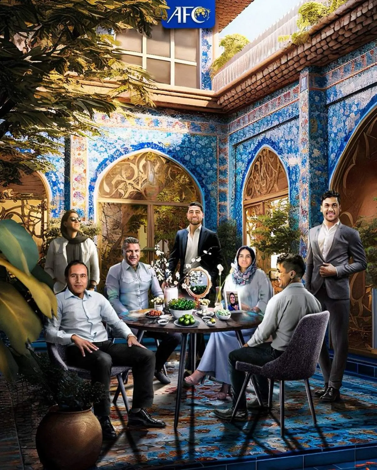 تبریک جالب نوروز توسط AFC فارسی