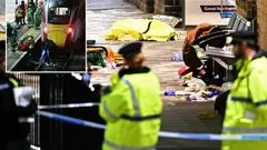 حمله خونین در قطار انگلیس؛ ۱۰ نفر زخمی، ۹ نفر در وضعیت وخیم/ویدیو