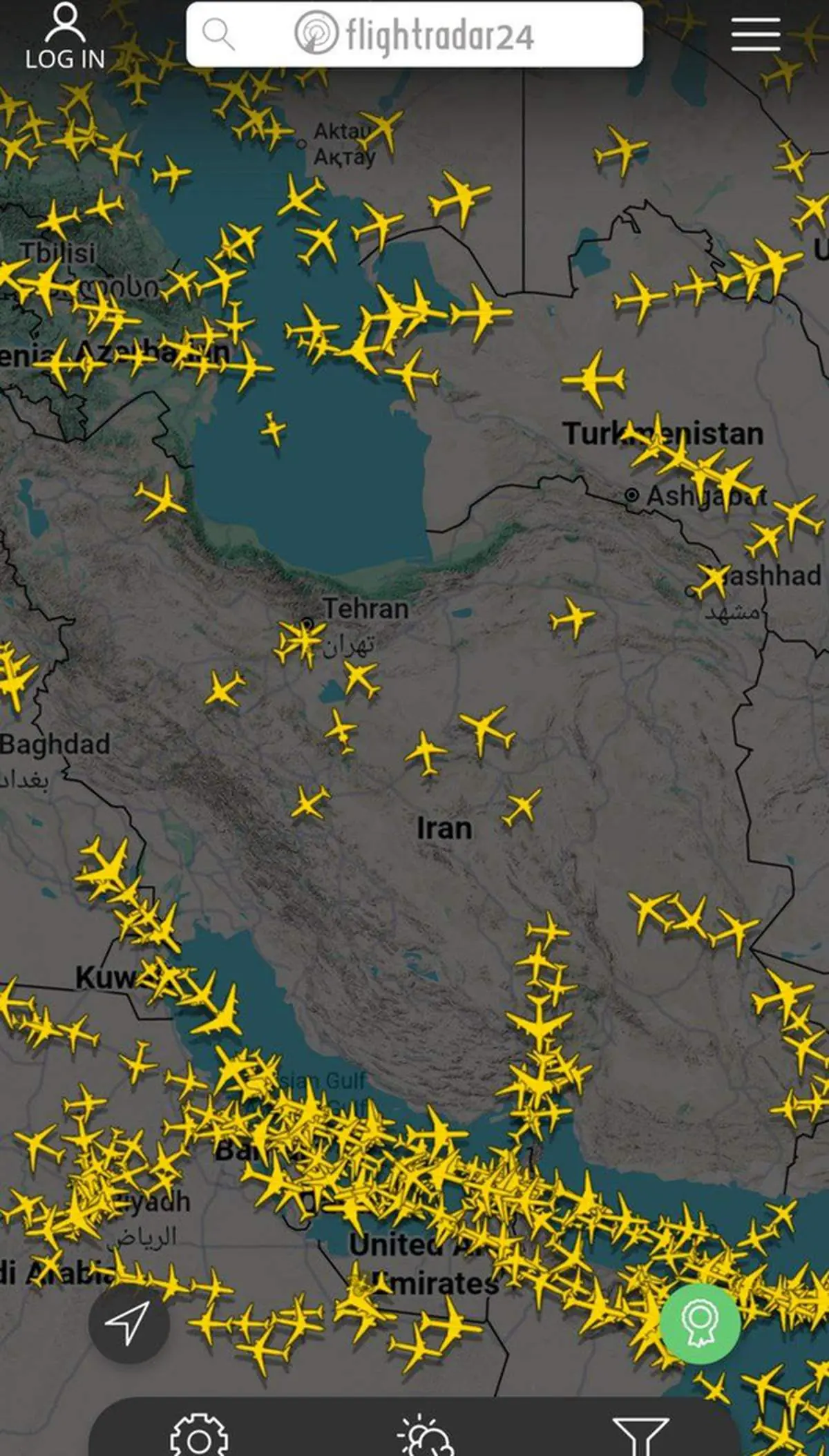 آسمان غرب ایران بسته شد/ تا ساعت هفت صبح پروازی نیست