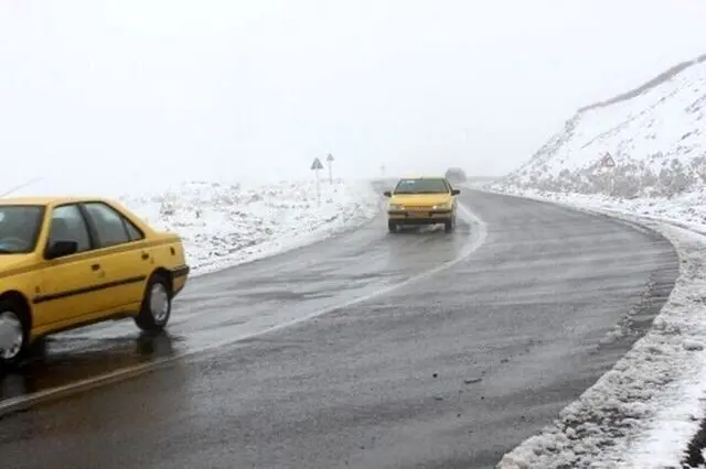 مسافران بخوانند؛ برف سنگین در مسیر این استانها
