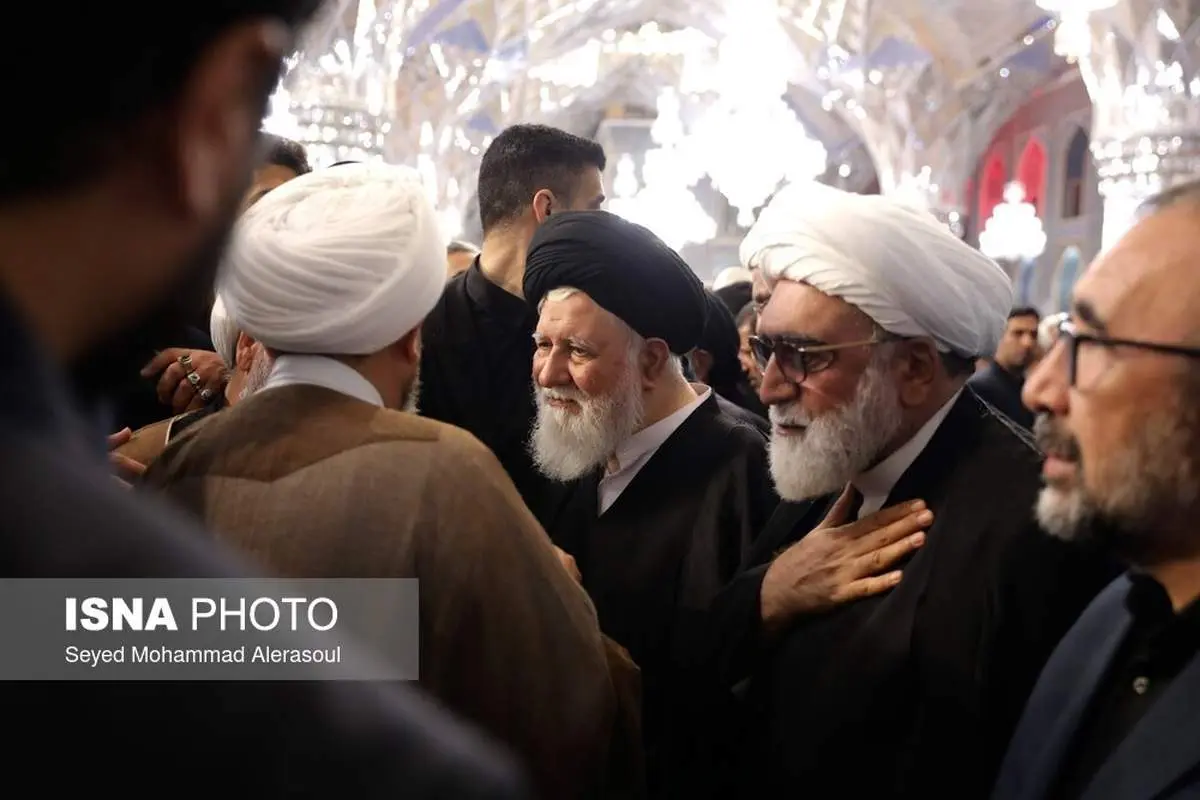 عزاداری دیشب علم الهدی در شهادت دامادش ابراهیم رئیسی 