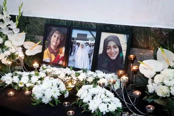 تصاویری اندوهناک از مراسم ترحیم خانواده سقاب اصفهانی