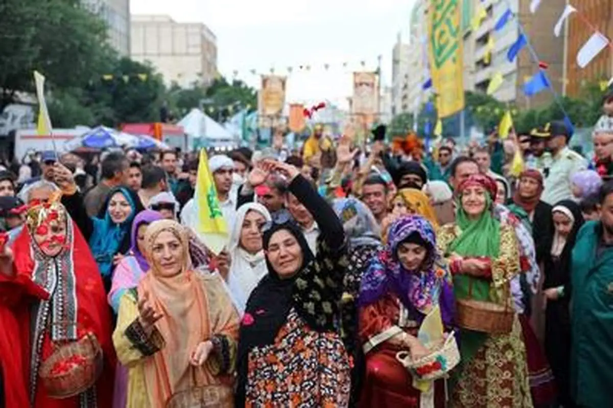 تصویری از تجمع امروز تهران که جلب‌توجه کرد/عکس