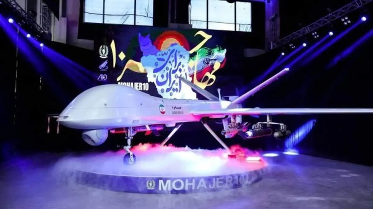 پهپاد مهاجر 10 با حضور رئیس جمهور رونمایی شد