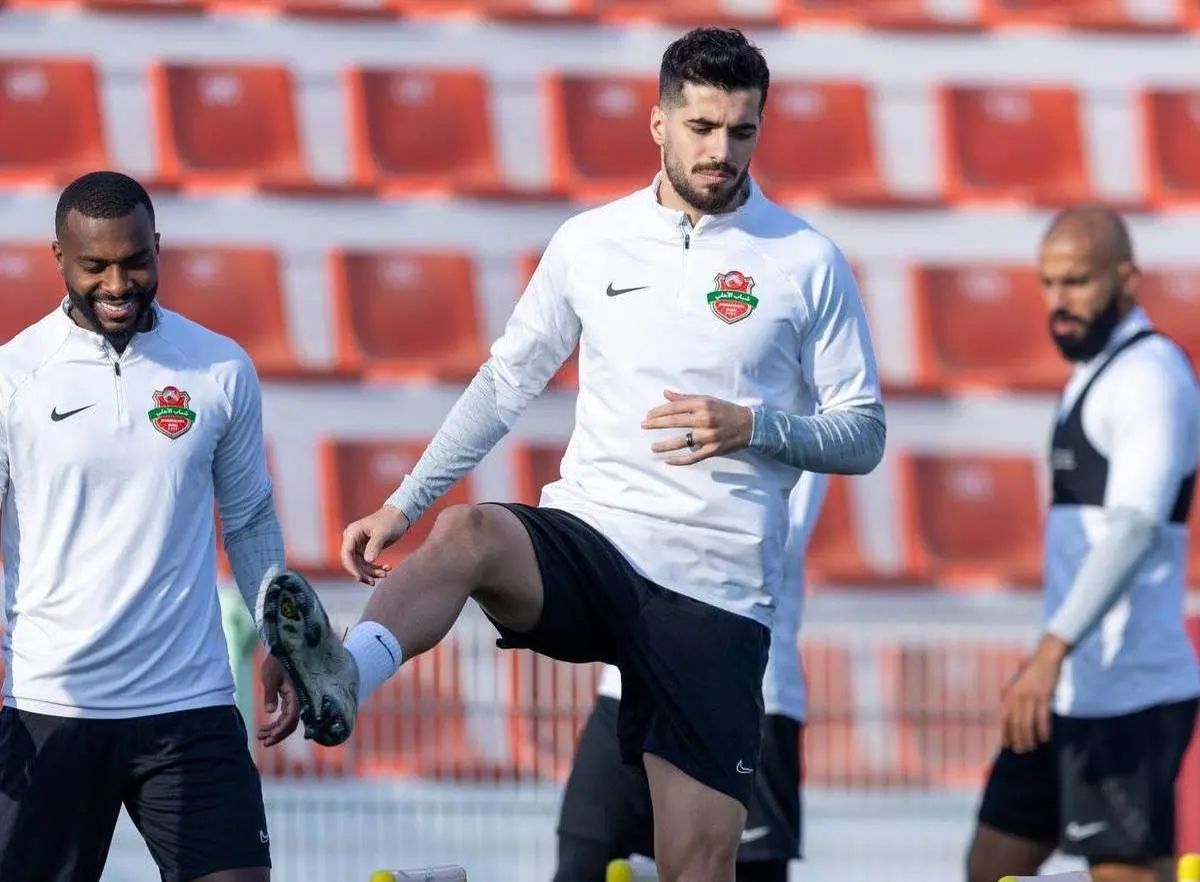  اولین تصاویر از سعید عزت‌اللهی در امارات/ عکس