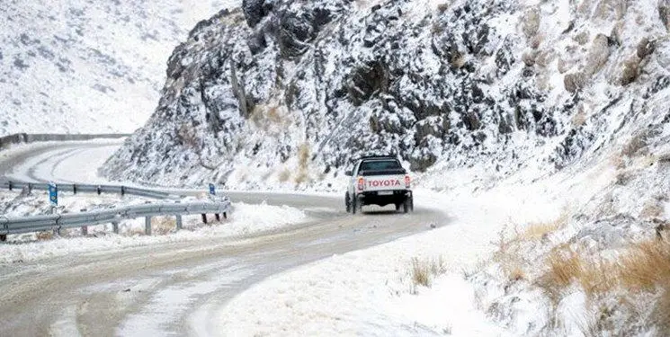 بارش برف و باران در جاده‌های این ۱۵ استان 