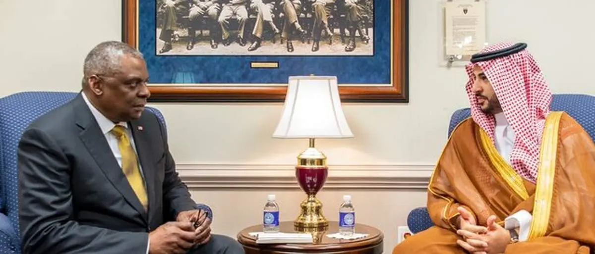 گفتگوی  وزیر دفاع عربستان و همتای آمریکایی