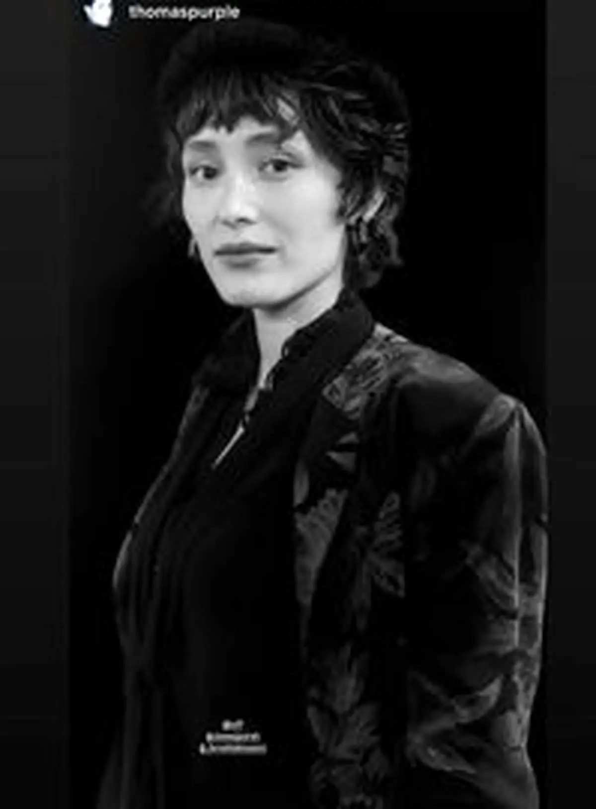 ژست عجیب فرشته حسینی روی فرش قرمز!/عکس