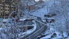 دوشنبه ۲۴ آذر؛ اوج بارش برف در این مناطق کشور!