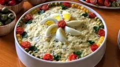 طرز تهیه سالاد الویه خوشمزه/ نکات مهم تهیه سالاد الویه 