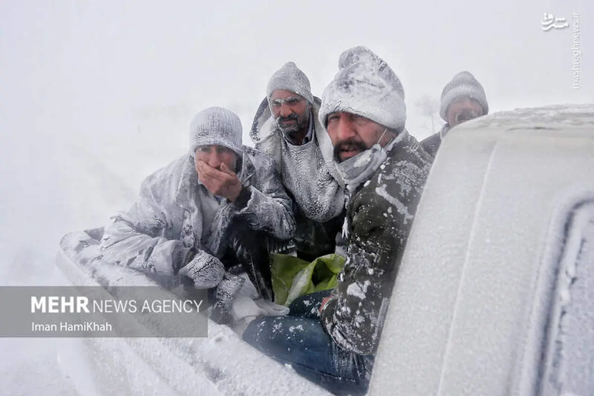 کولاک در راه همدان