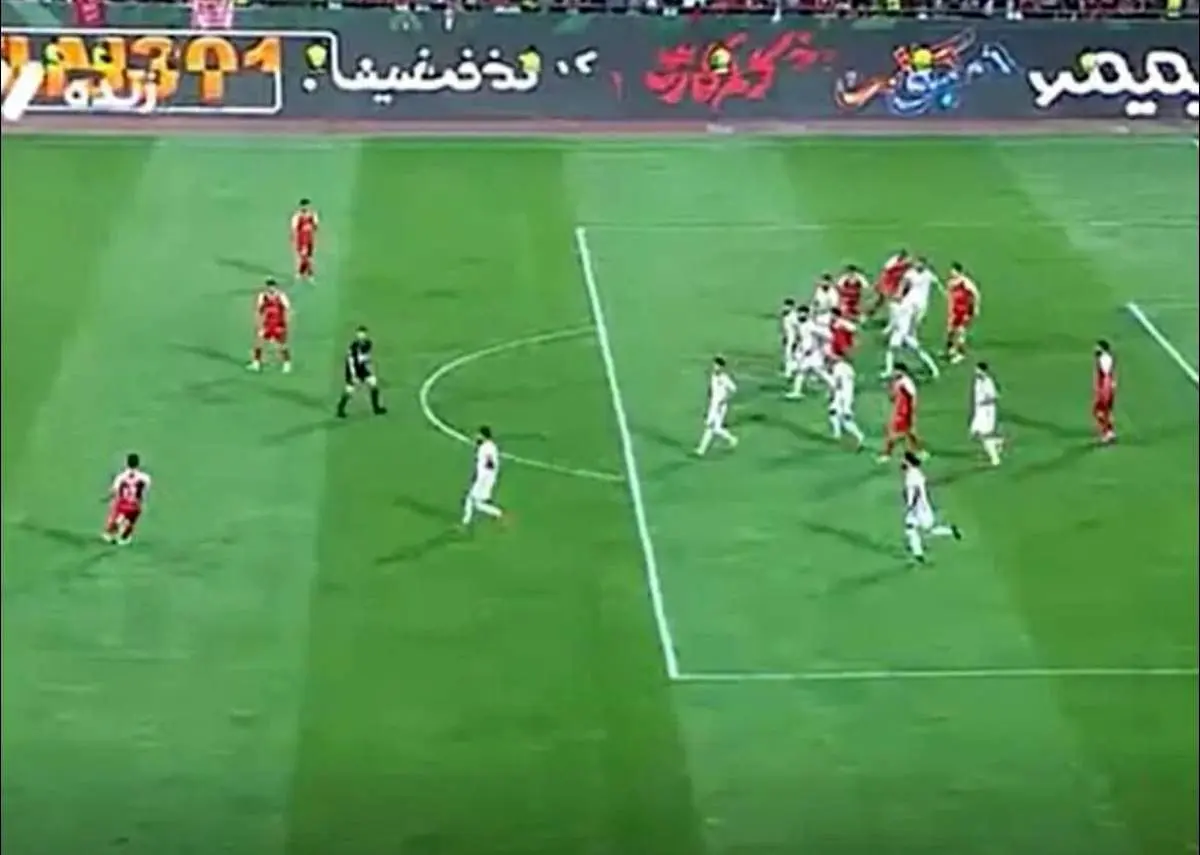 گل پرسپولیس مقابل مس سالم بود/ سند و عکس