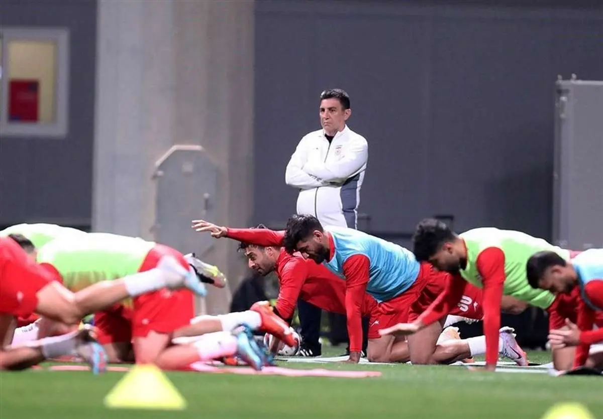 حواشی تمرین تیم ملی ایران قبل از بازی با سوریه در جام ملت ها