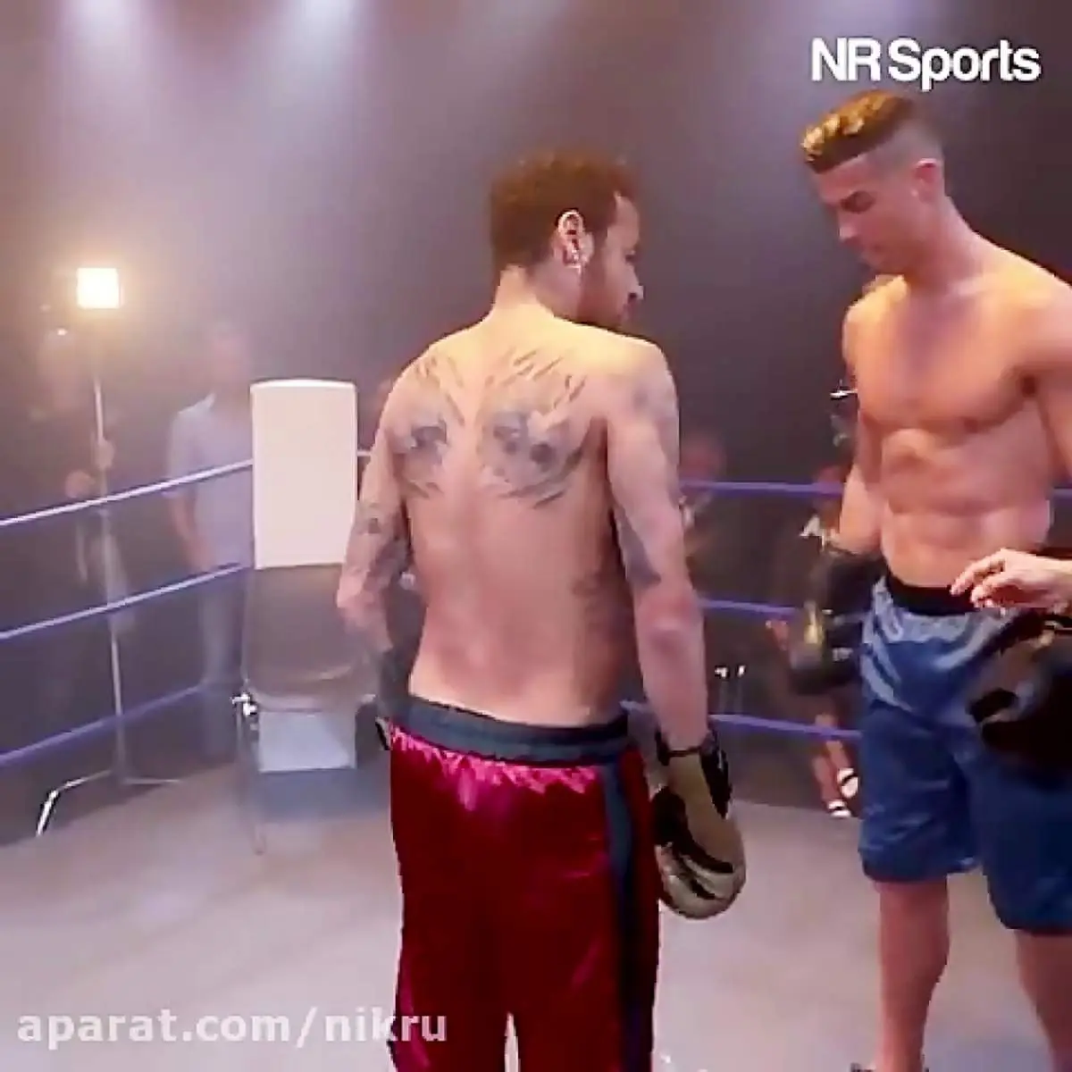 غیبت رونالدو در مبارزه بوکس ریاض