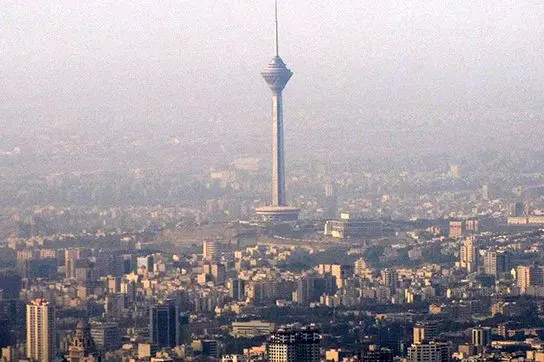 شاخص آلودگی هوای تهران امروز، جمعه ۲۸ آذر