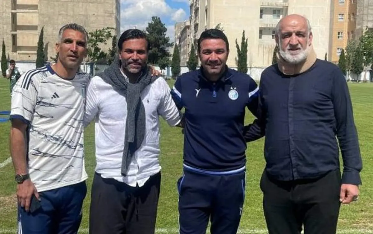 نکونام در کمپ حجازی مهمانان ویژهای داشت