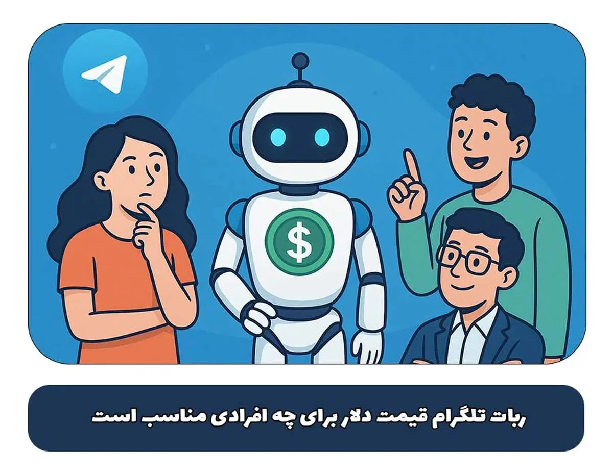ربات تلگرام قیمت دلار