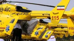 اورژانس هوایی جان نوزاد یک‌روزه را نجات داد