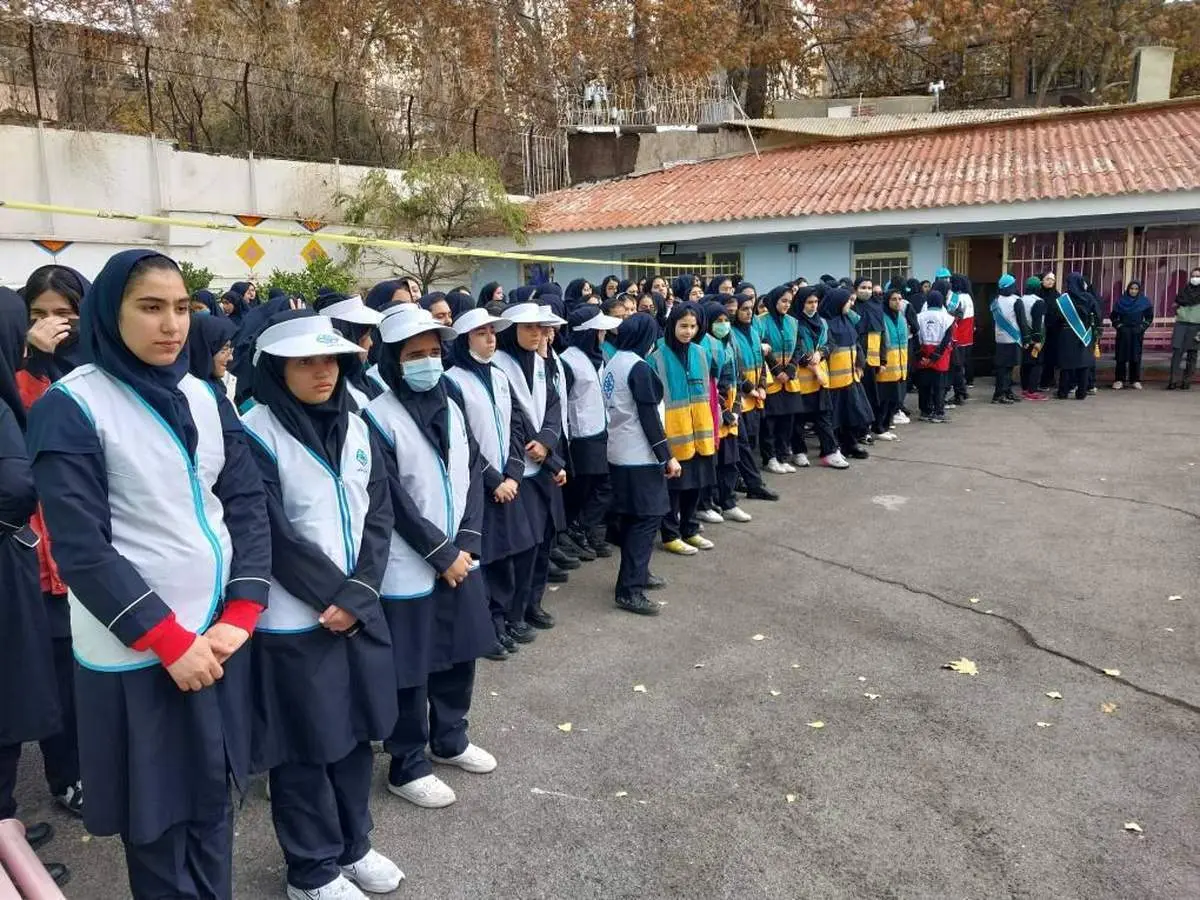 آمادگی دانش آموزان در مقابله با زلزله افزایش یافت