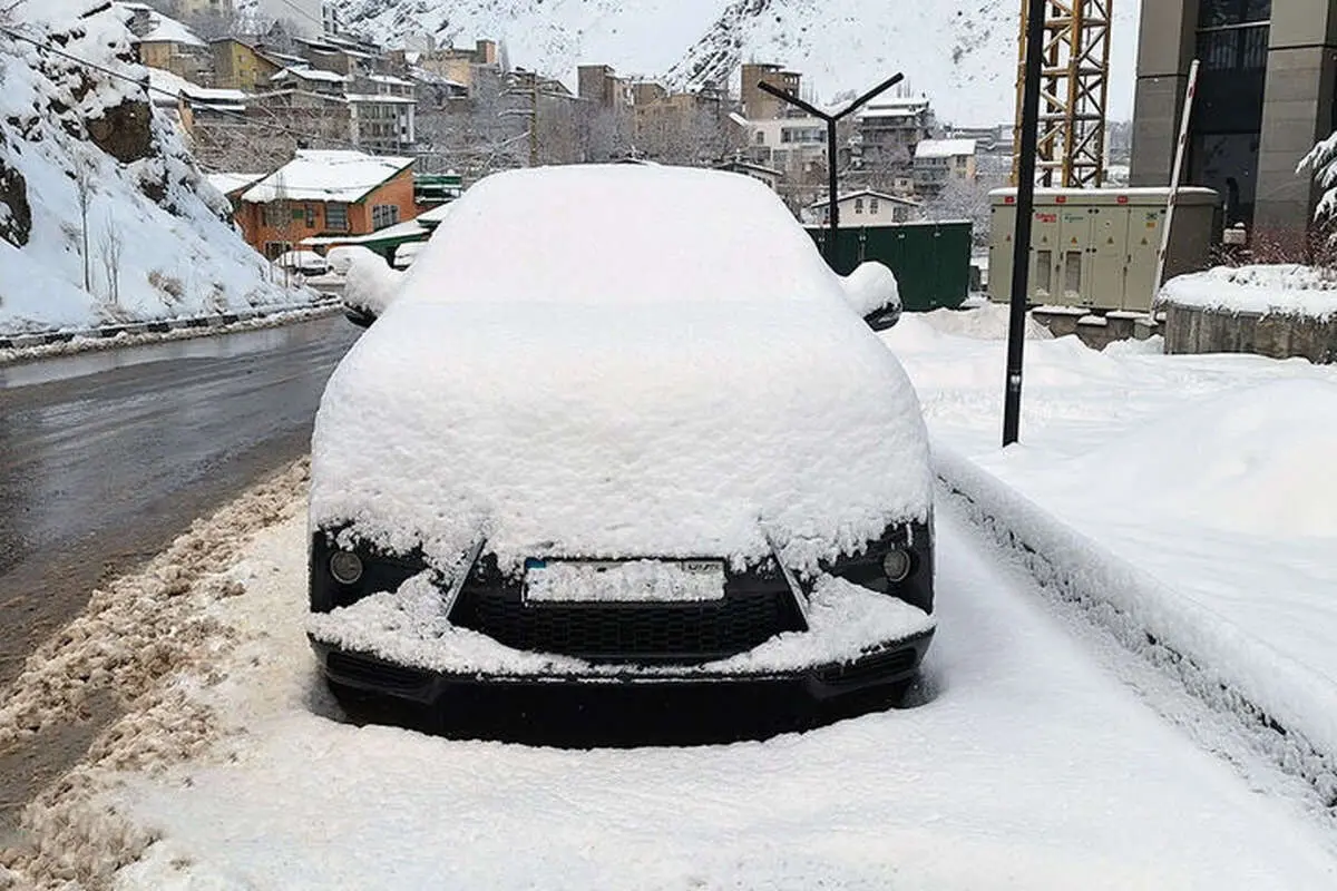 بارش برف یک متری در تهران