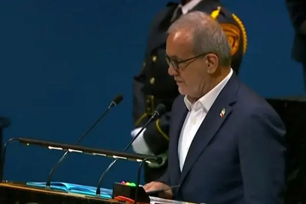 بخشی از نطق مسعود پزشکیان در نیویورک خبرساز شد/ ببینید