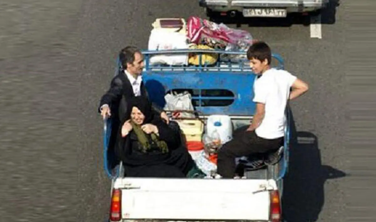 هشدارهای ایمنی سیزده بهدر/ زنگ خطر استفاده از خودروهای باری برای جابجایی خانوادهها