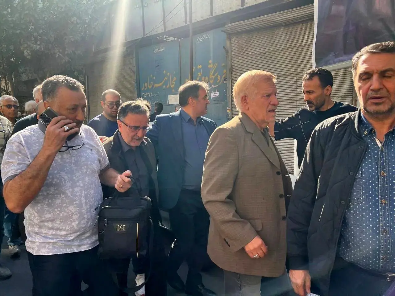 جدیدترین تصاویر از تاج زاده در مرخصی از حبس
