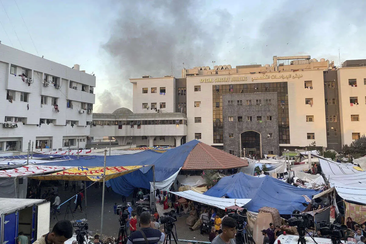 حمله رژیم صهیونیستی به بیمارستان شفای غزه 