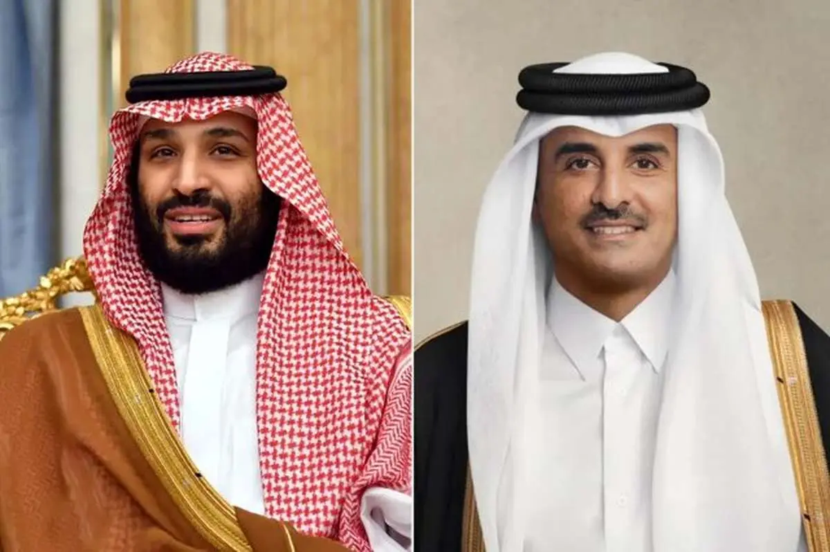 ابراز نگرانی امیر قطر و ولیعهد عربستان از فاجعه انسانی غزه