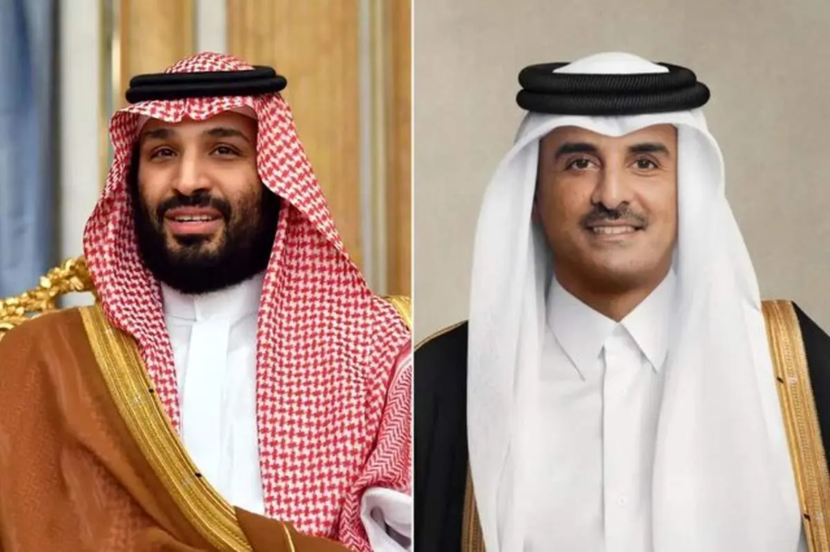 ابراز نگرانی امیر قطر و ولیعهد عربستان از فاجعه انسانی غزه