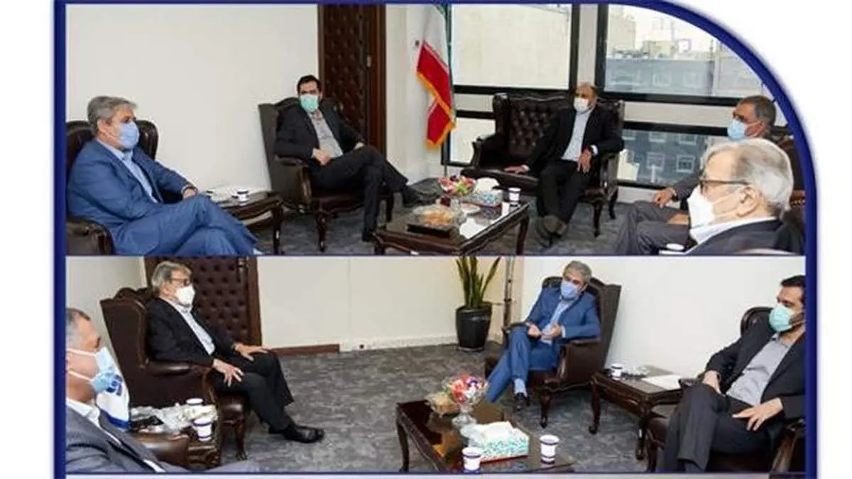 دیدار دبیرکل سندیکای بیمه گران ایران با غلامرضا تاجگردون