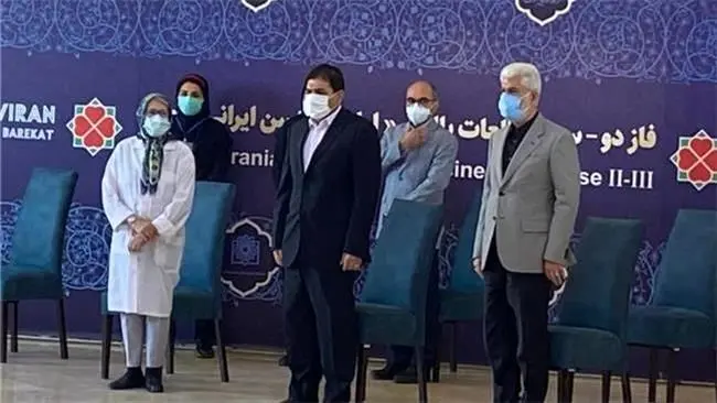 اولین واکسن ایرانی کرونا به فاز نهایی تست انسانی رسید/ مخبر: در اردیبهشت یک میلیون و تا شهریور بیش از 30 میلیون دوز واکسن تحویل وزارت بهداشت میدهیم