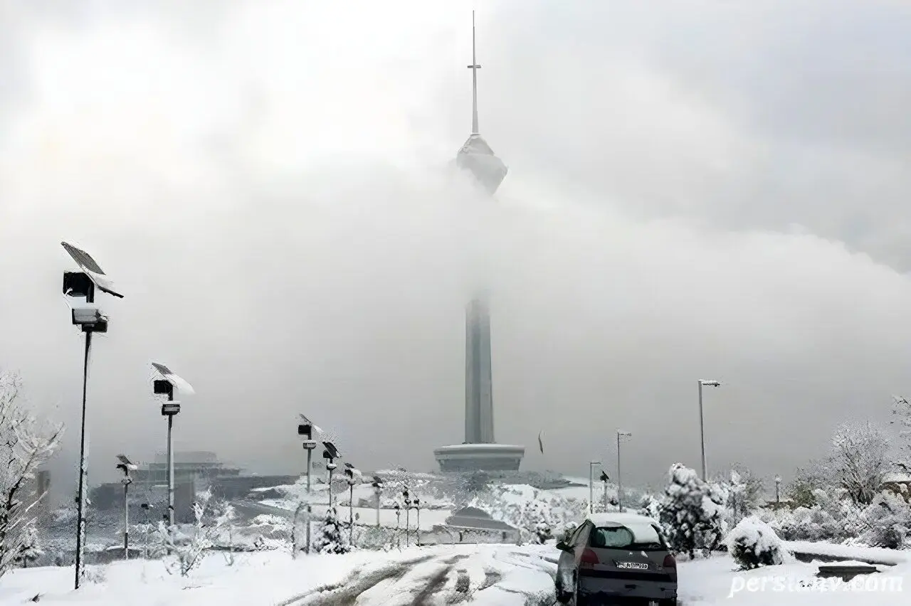 کولاک بارش برف تهران در این ۲ روز