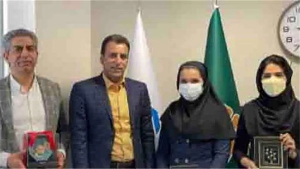 علیرضا هادی از روابط عمومی بیمه باران تقدیر کرد