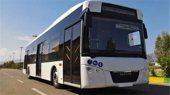 رونمایی از «شتاب»، نخستین اتوبوس تمام برقی کشور