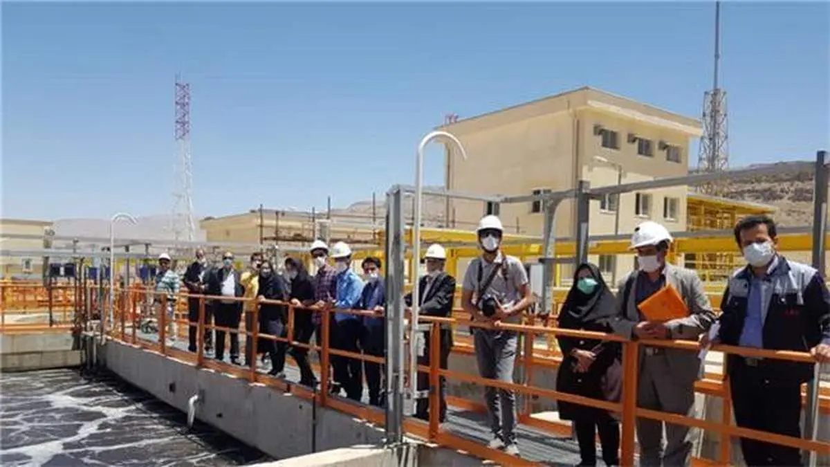 مهر تایید محیط‌زیست بر سیستم پایش آنلاین پساب پتروشیمی لردگان