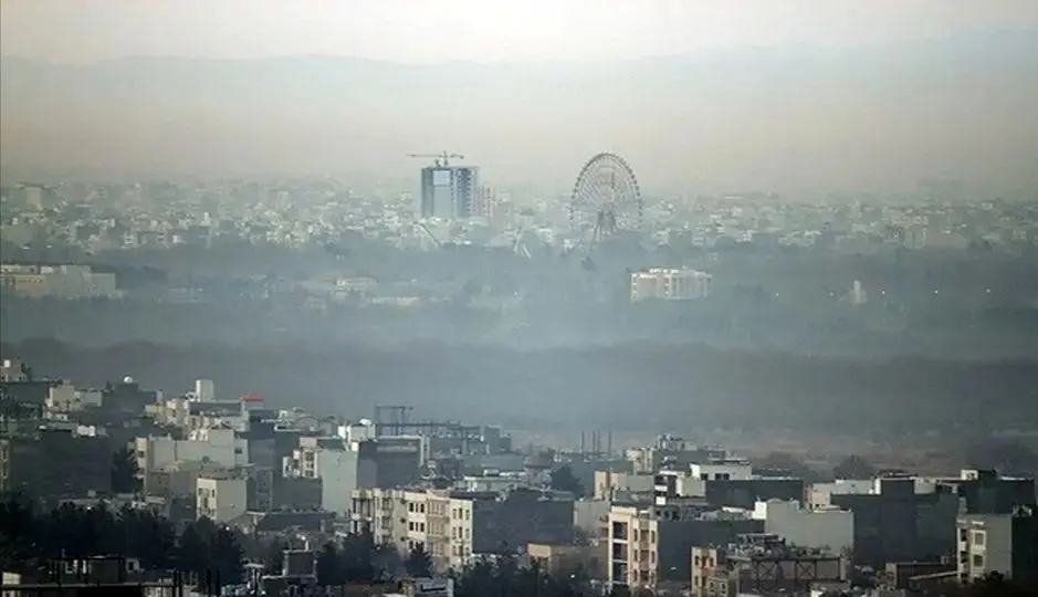 شاخص آلودگی هوا در مشهد خطرناک شد