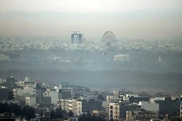 شاخص آلودگی هوا در مشهد خطرناک شد