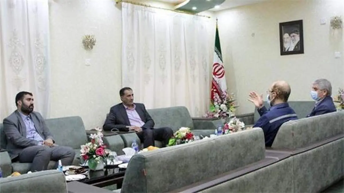 دیدار نماینده مجلس شورای اسلامی با مدیرعامل شركت ملی مناطق نفتخیز جنوب