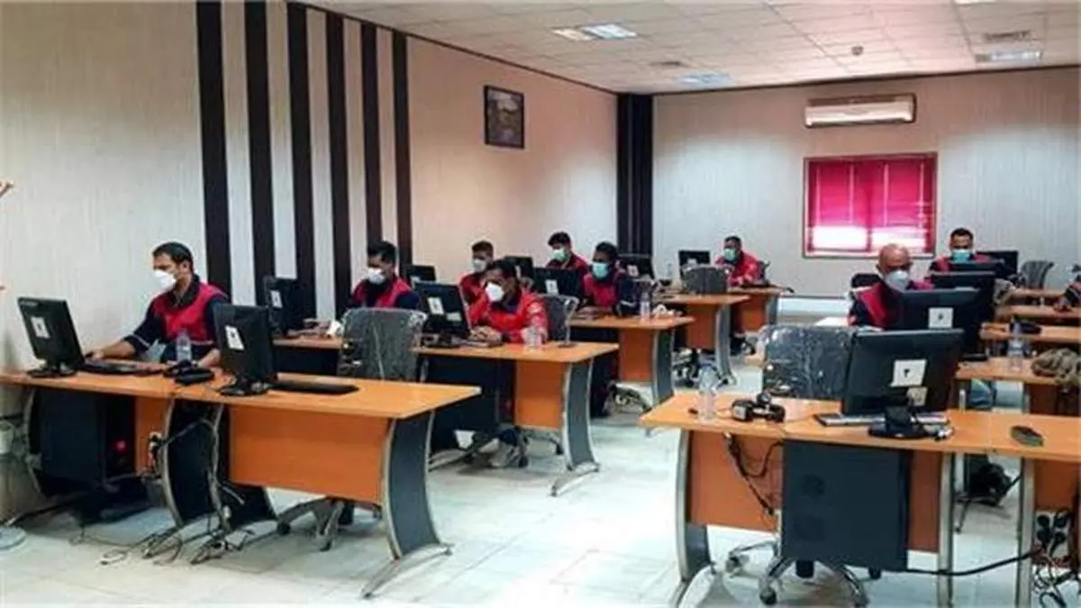 آزمون و ارزیابی علمی آنلاین آتش‌نشانان پتروشیمی کارون انجام شد ‏