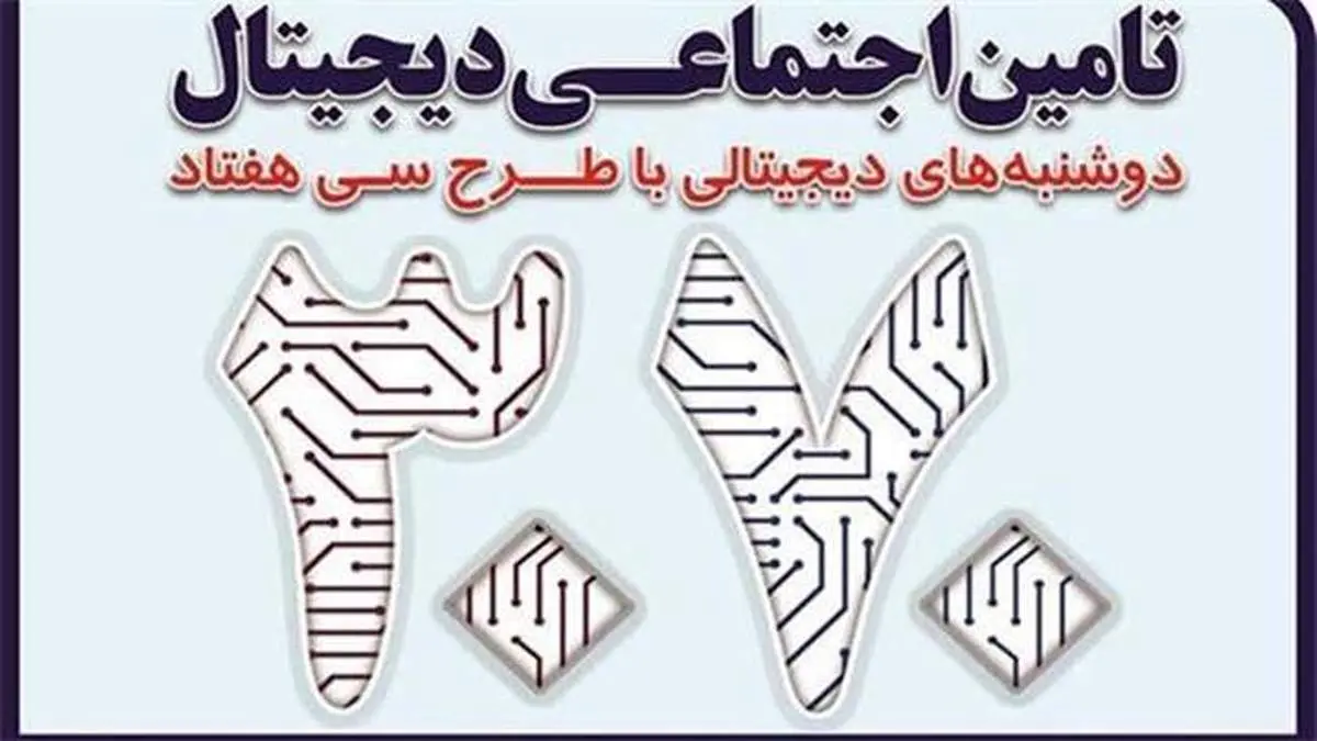 راه اندازی و بهره برداری از 30 خدمت غیرحضوری در سازمان تامین اجتماعی