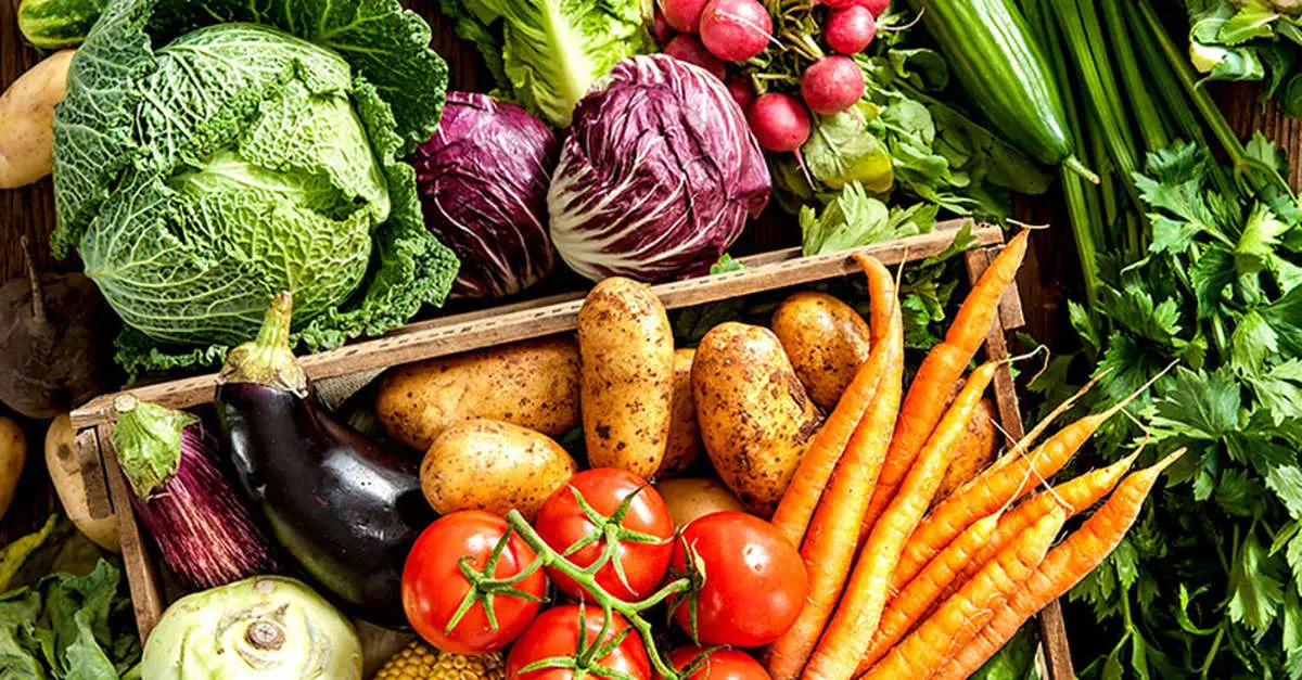 سبزیجات منابع مهم از مواد مغذی