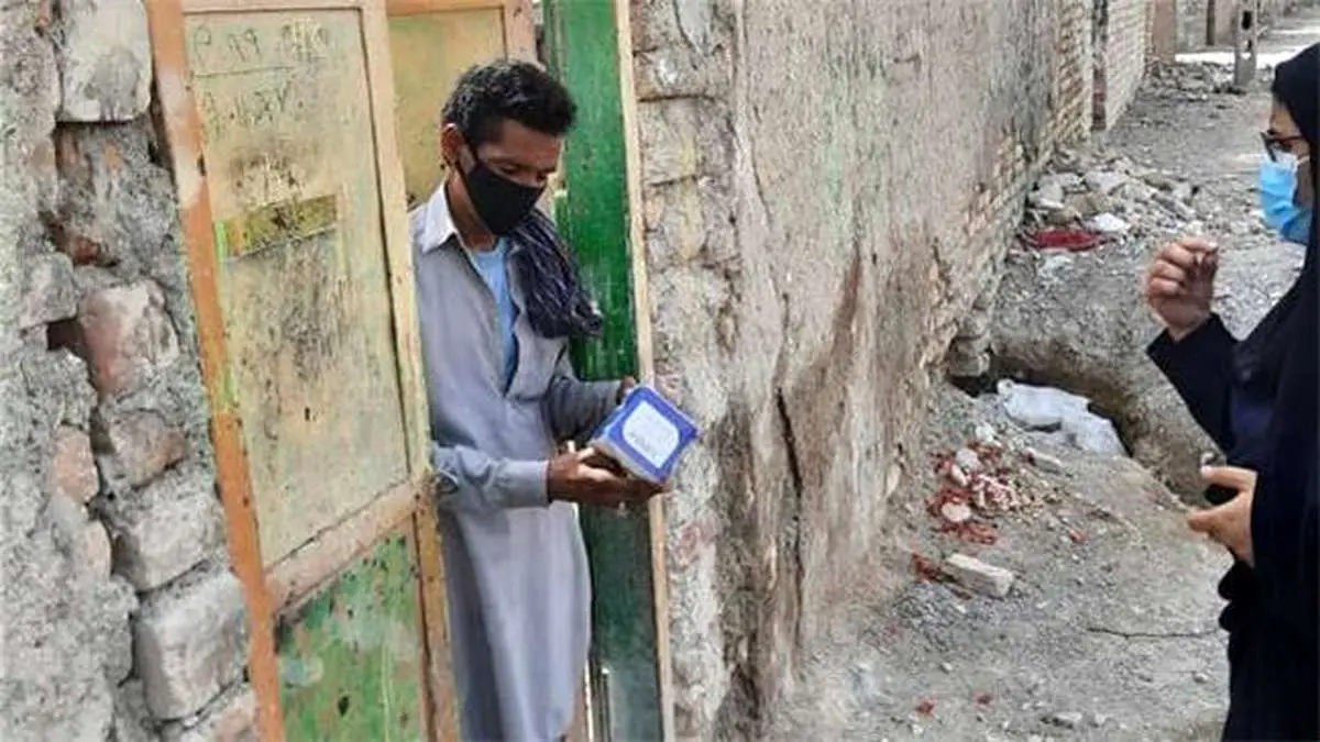 اعطای 250،000 ماسک بهداشتی به مردم استان سیستان و بلوچستان