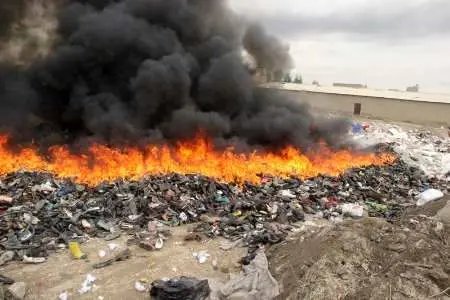 مقصر 20 درصد آلودگی هوای تهران زباله‌سوزی است