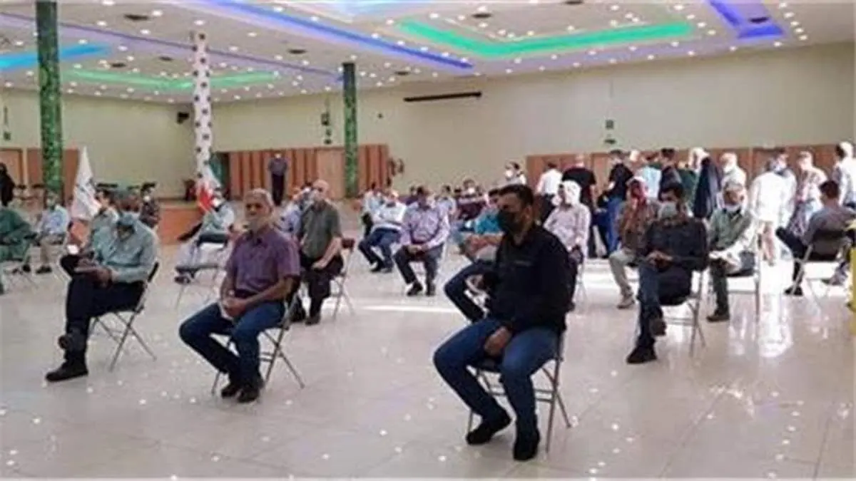 واکسیناسیون کارکنان، بازنشستگان و خانواده های آنان در شرکت فولاد خوزستان